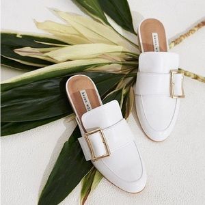 Karen White Flats Loafer US women 6.5